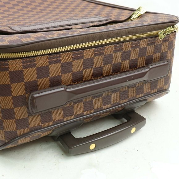 💯 Auth Louis Vuitton Pegase 45 Ebene Travel Bag - Picture 4 of 9
